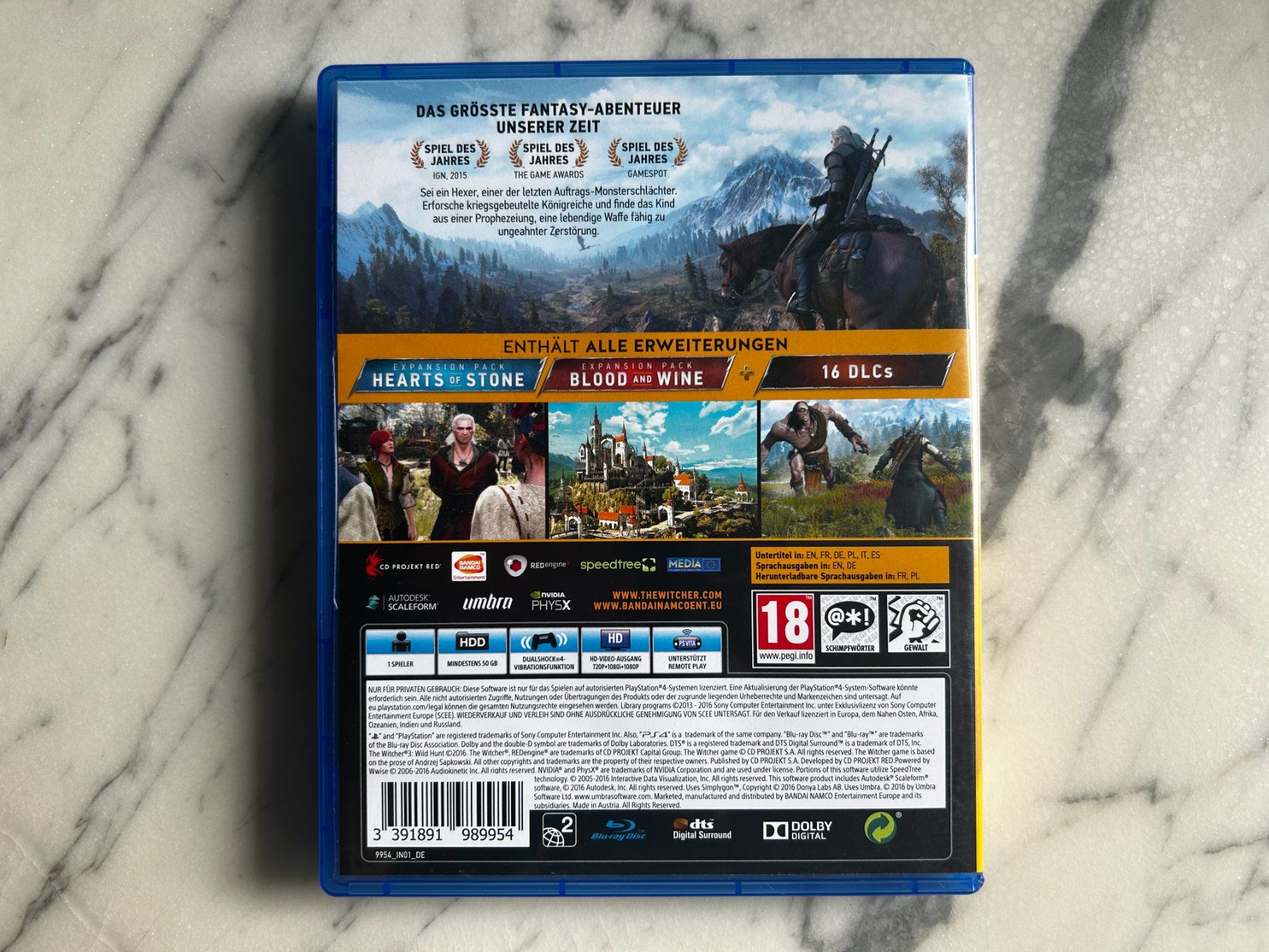 Sony Giochi: The Witcher 3 Wild Hunt - PS4 – Usato da St. Gallen venduto da lis_cd6d 1