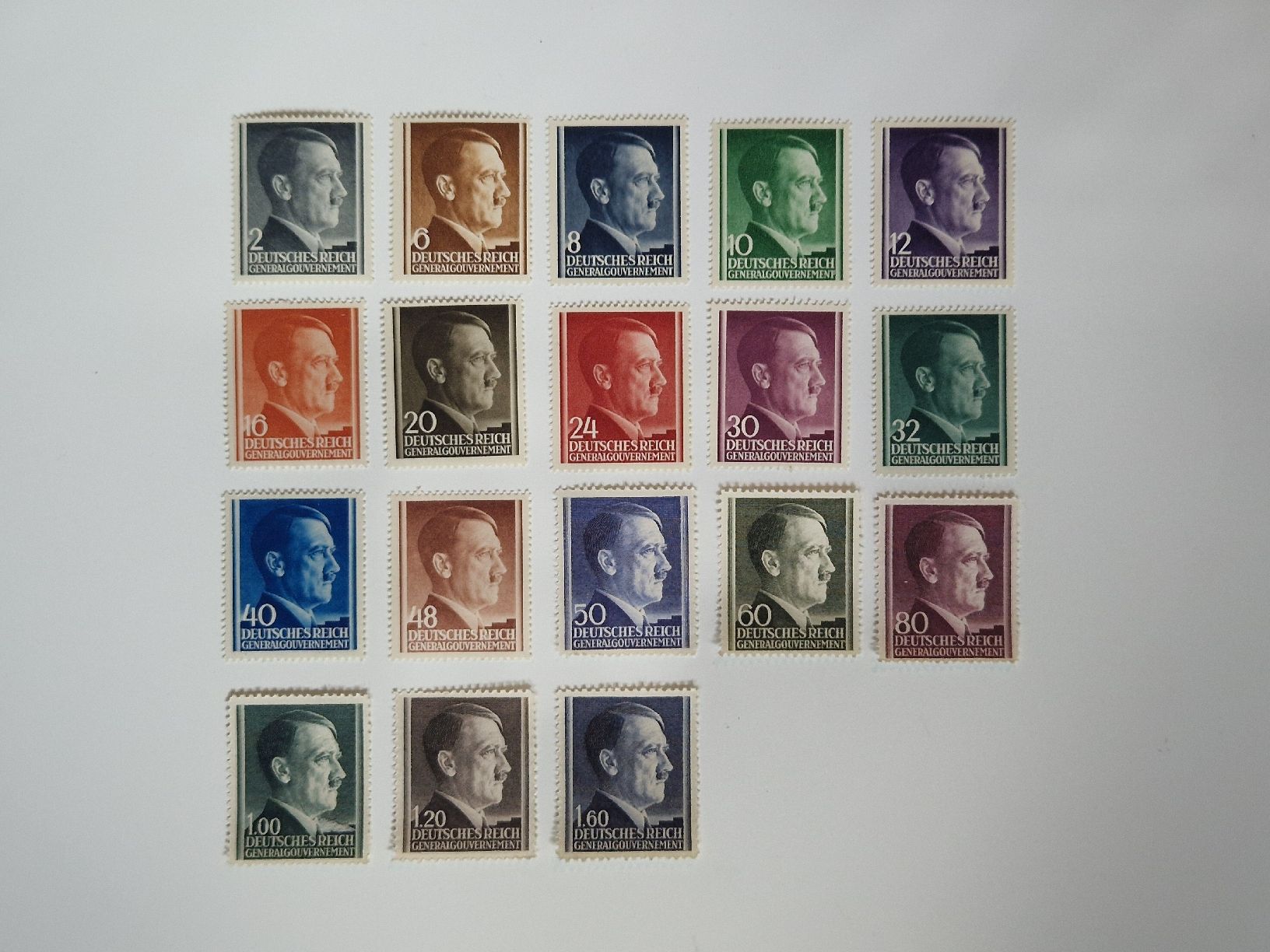 Alle Briefmarken: Deutsches Reich Adolf Hitler Briefmarken Set postfrisch – Neu (gemäss Beschreibung) aus St. Gallen von Enrico_SG