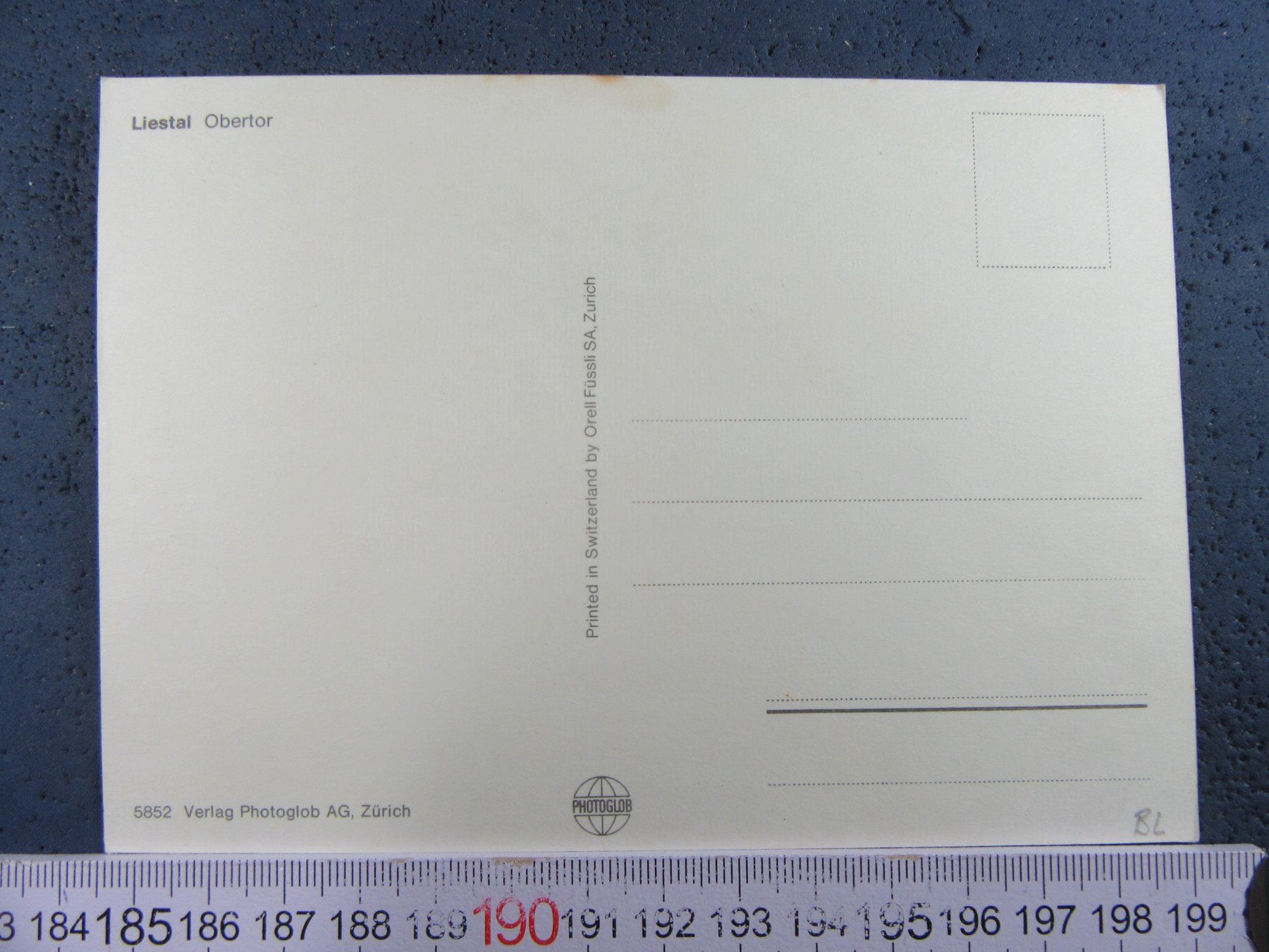 Cartoline postali: LIESTAL BL AK OBERTOR – Usato da Ettingen venduto da Hausi4711 1