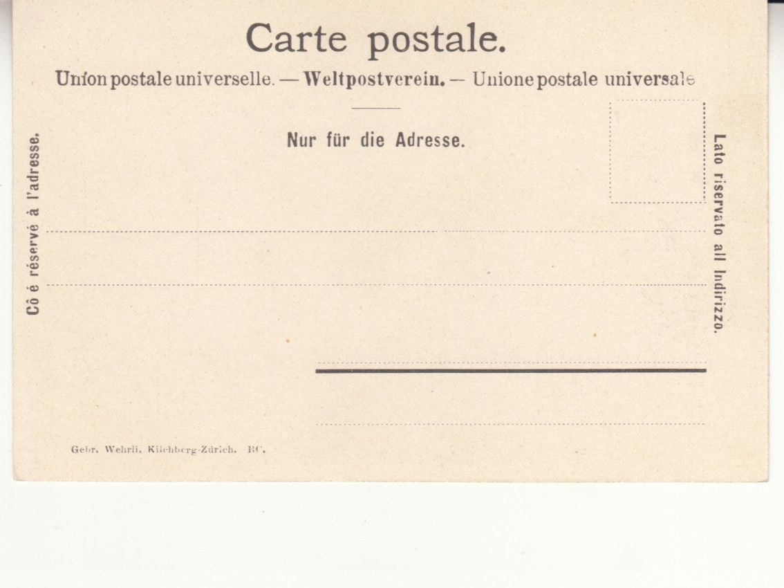 Cartoline postali: Roseg- und Tichiervavgletscher ca. 1910 – Usato da Bürglen TG venduto da StampGraf 1