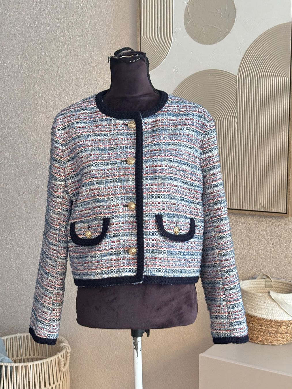 Maje Giacche: Maje Tweed Jacket Lanawolle – Usato da St. Margrethen SG venduto da dijanaO 3