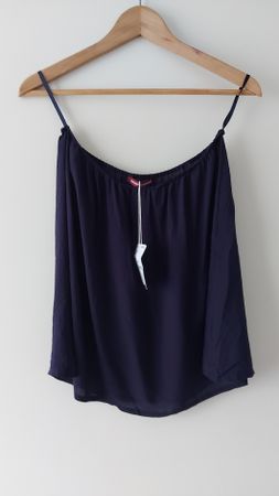 Damen Top - Comptoir des Cotonniers - dunkelblau Gr. M - NEU