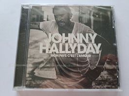 Cd Johnny Hallyday - Mon pays c'est l'amour ( neuf )