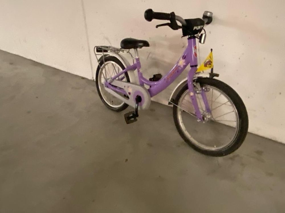  PUKY Fahrrad Mädchen 18 Zoll (Gebraucht) in für CHF 63 – nur Abholung Bildidee 