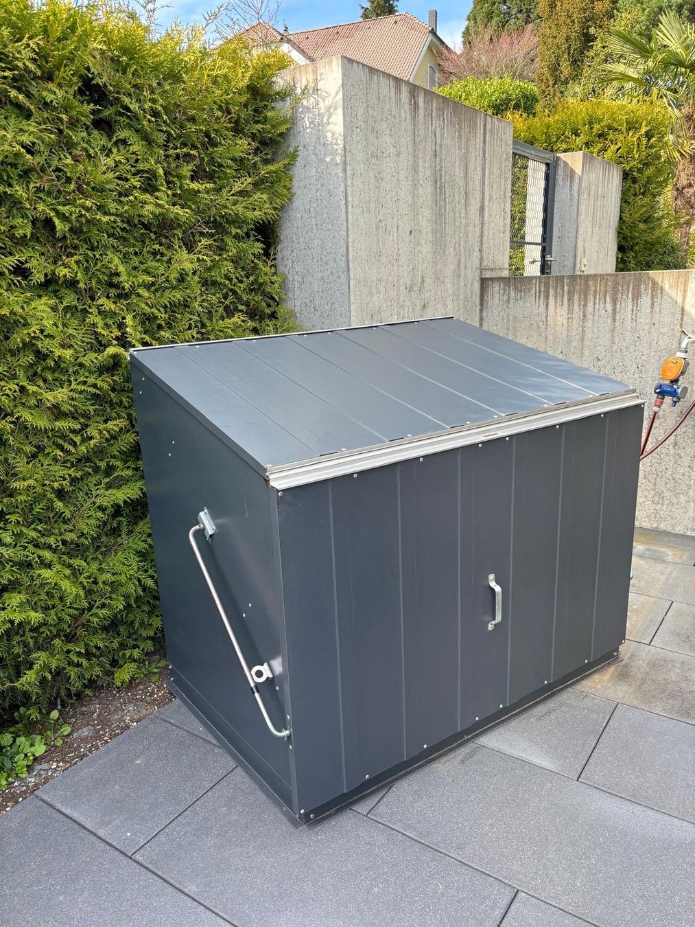 Gartengarage, Gartenbox, Gerätebox, Aufbewahrungsbox (Gebraucht) in Horw für CHF 350 – nur Abholung auf Ricardo kaufen