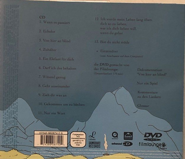 CDs: Wir Sind Helden - Von hier an blind – Gebraucht aus Grüningen von azulverde 1