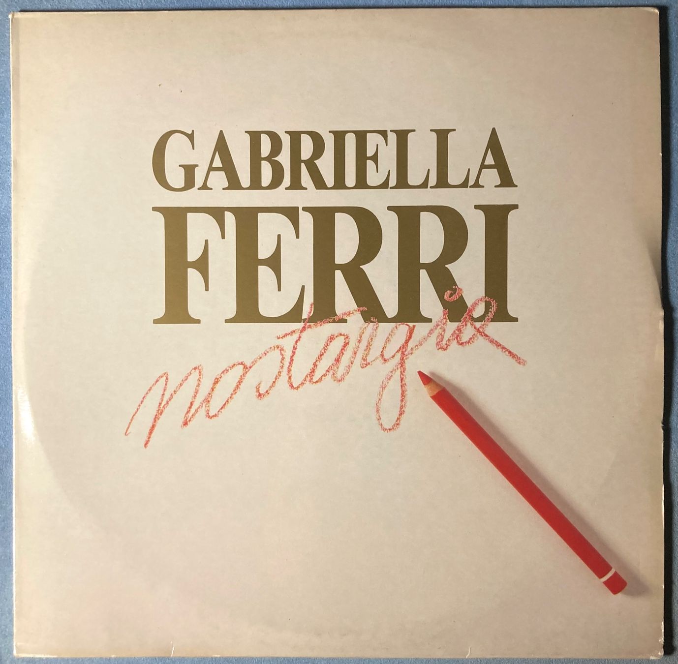 Dischi in vinile: GABRIELLA FERRI - NOSTARGIA – Usato da Poliez-Pittet venduto da Newtown-Records