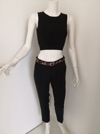 🤩MANGO ANZUG HOSE SCHWARZ & ELAST NEUWERTIG & GUCCI P.