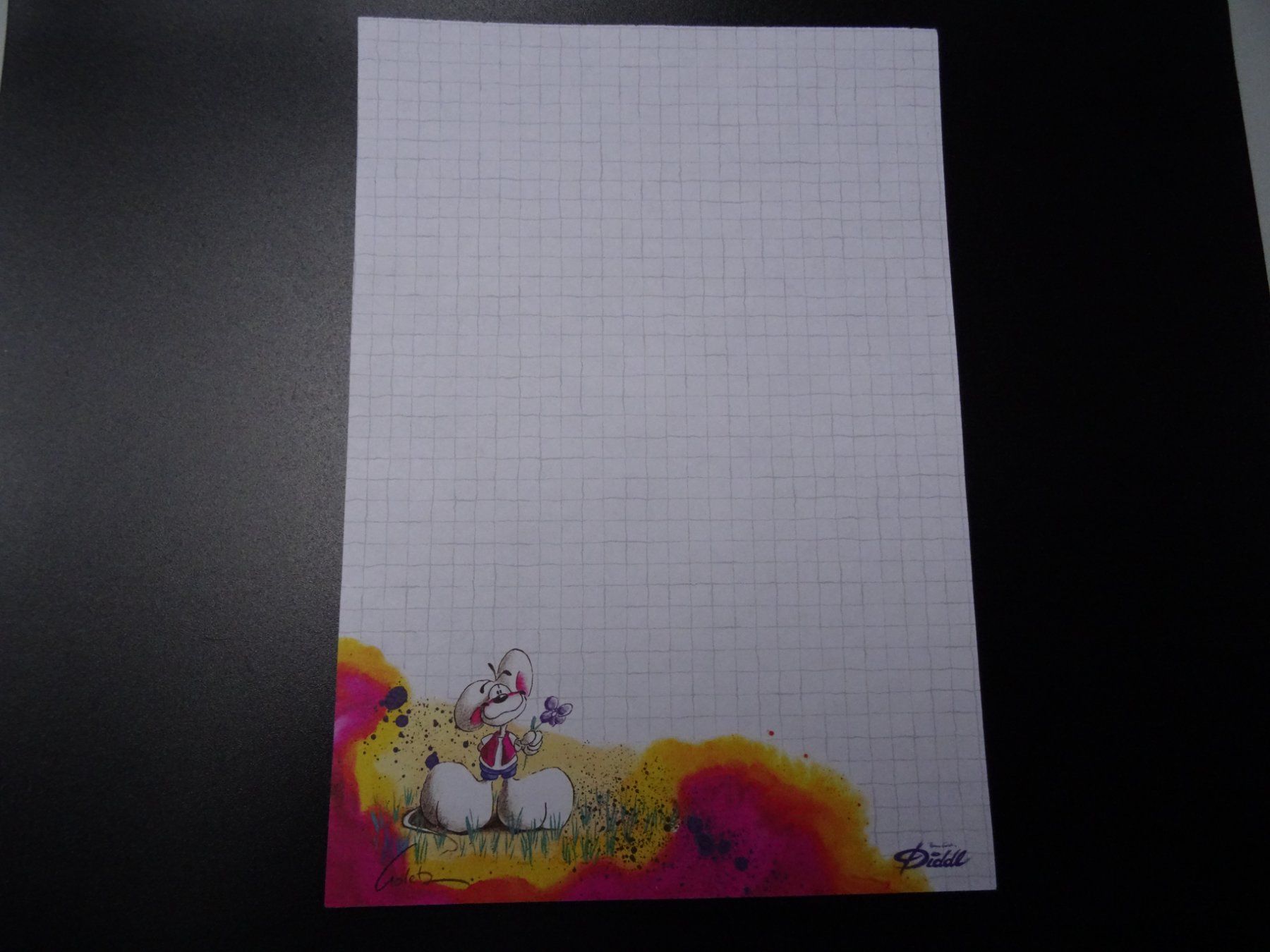 Blocchi: Diddl Blatt A5 aus Block Nr. 109 – Usato da Lupfig venduto da Jolly63