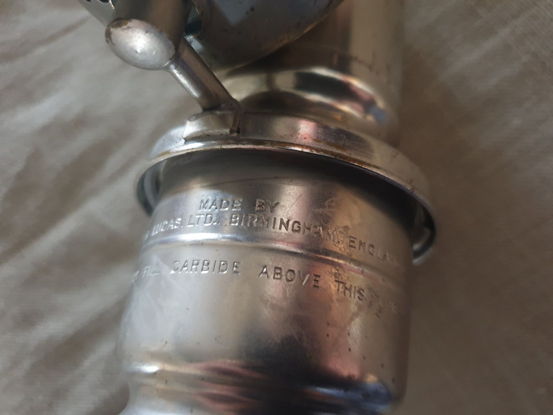 Lampade: Originale Karbid Lampe Carbide Lukas  UK – Usato da Wädenswil venduto da tome70 5