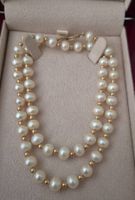 Tenerife Pearl – Süßwasserperlenkette 2‑Strang Luxus Collier