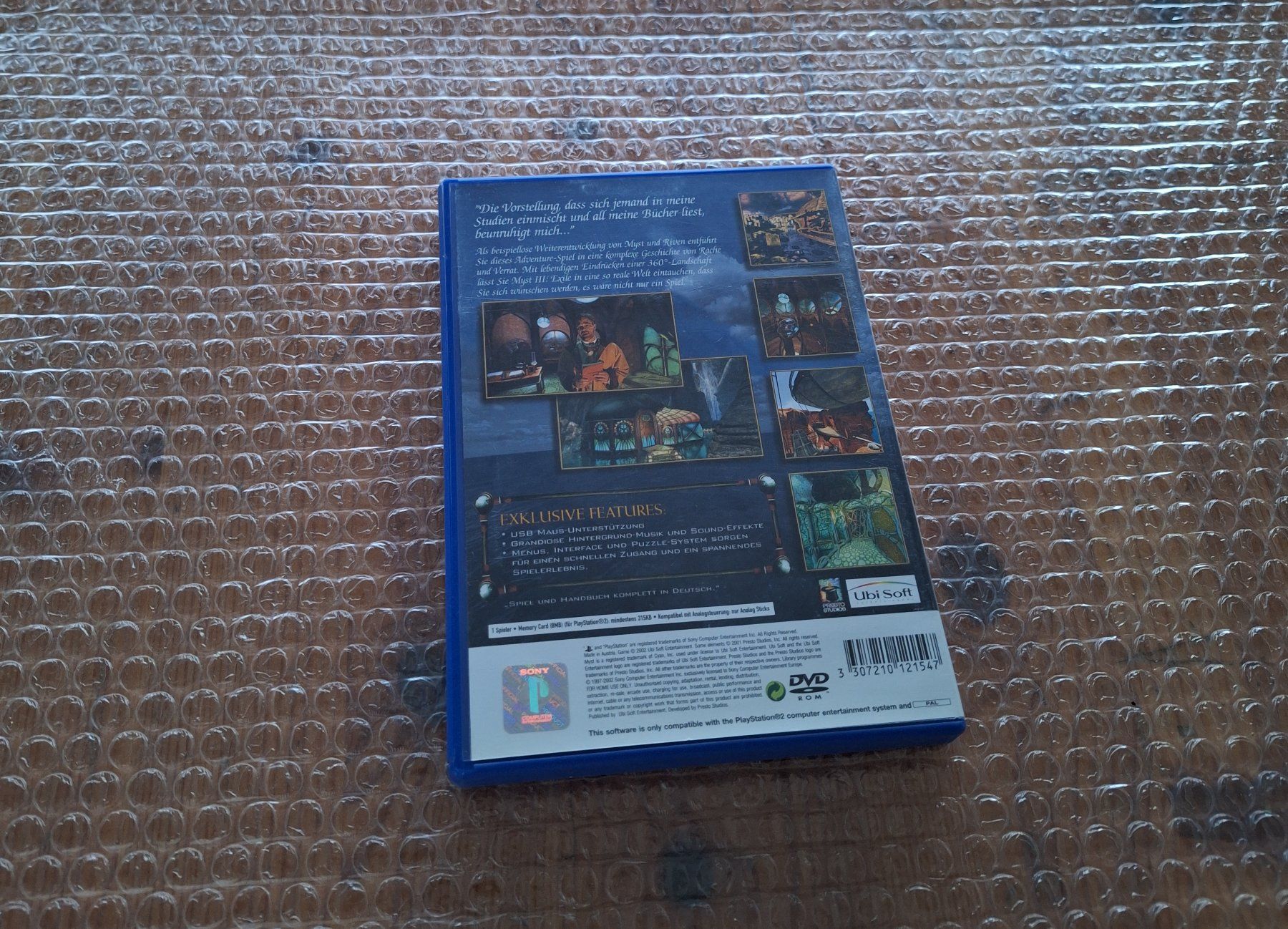 Sony Giochi: Myst 3 Exile - PS2 – Usato da Altstätten SG venduto da GGsGameshop 1