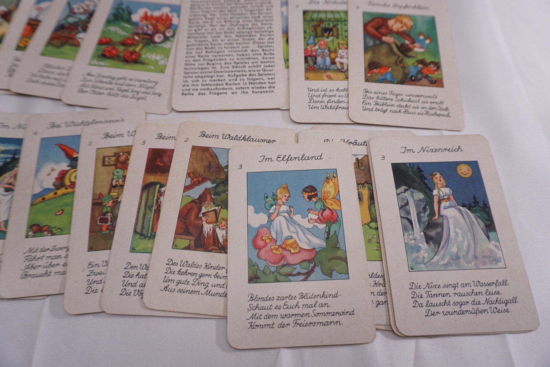 Giochi: Alte Spielkarten für Kinder, Memory, Quartett... – Usato da St. Gallen venduto da Acer0110 1