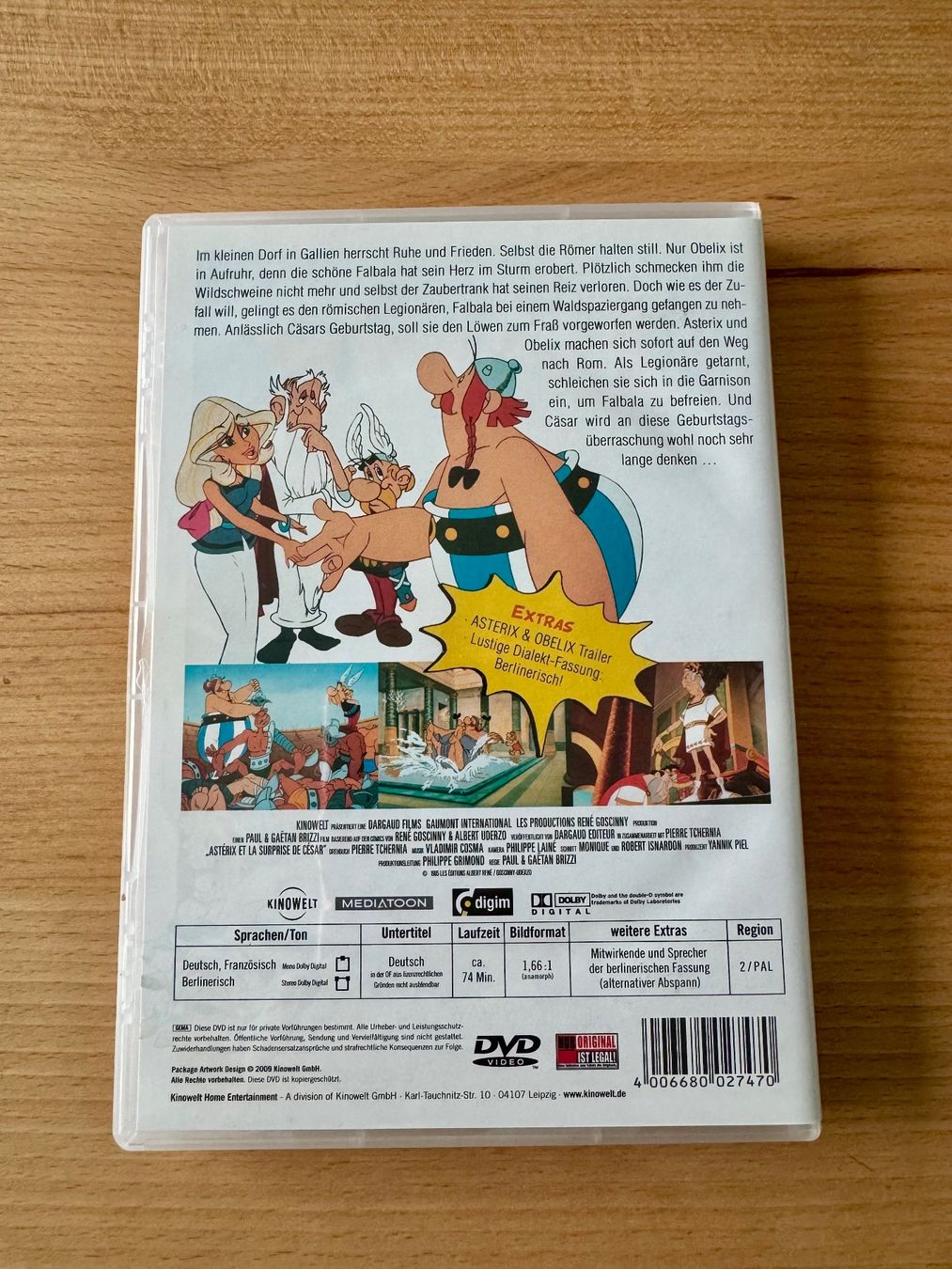 Alle DVDs: DVD - Asterix „Sieg über Cäsar“ – Gebraucht aus Gersau von walin_6442 2