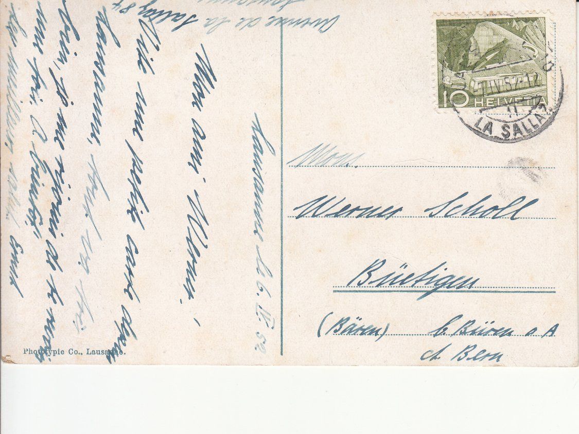 Cartoline postali: Doubs aux Brenets 1952 – Usato da Bürglen TG venduto da StampGraf 1