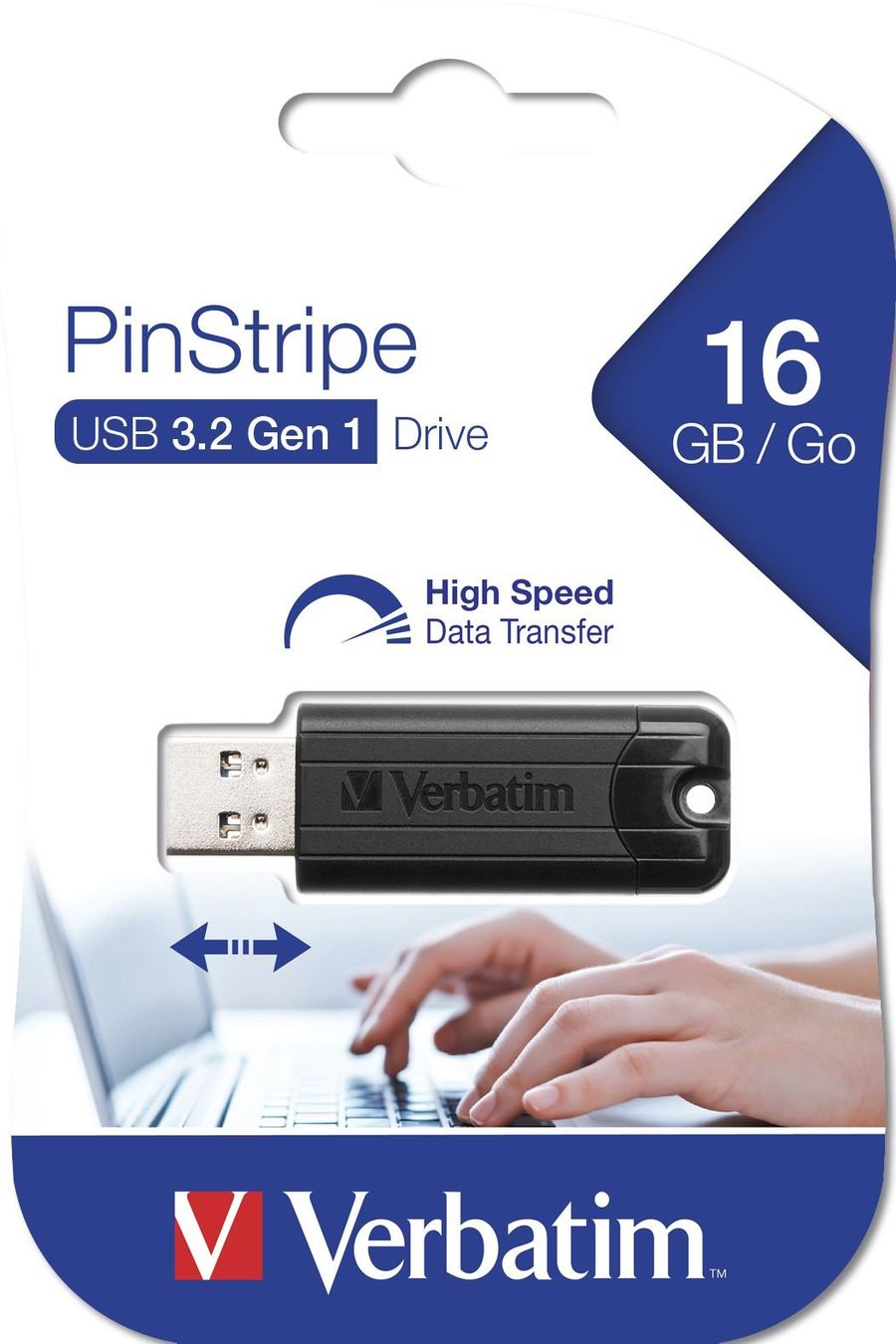 USB Sticks: Verbatim Pin Stripe USB 3.0 16GB – Neuf avec emballage d'origine à Niederurnen par mowgli_1963 4