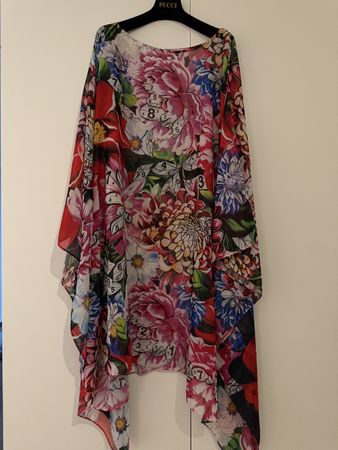 Mary Katrantzou Blumenmuster Print Kaftan Groesse M guter Zu
