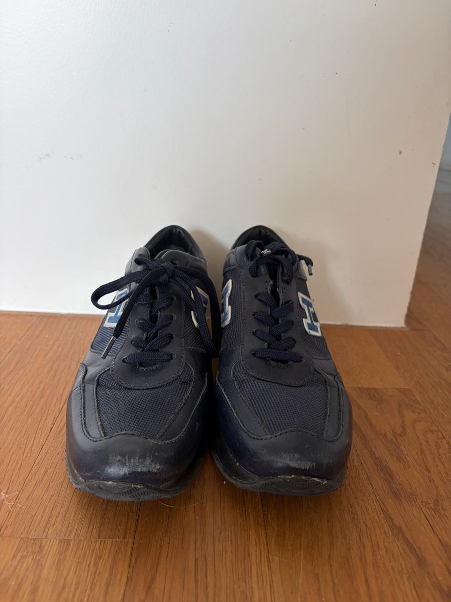 Hogan Scarpe da uomo: Hogan Sneaker Gr. 38 Dunkelblau – Usato da Luzern venduto da THINGS-11 1