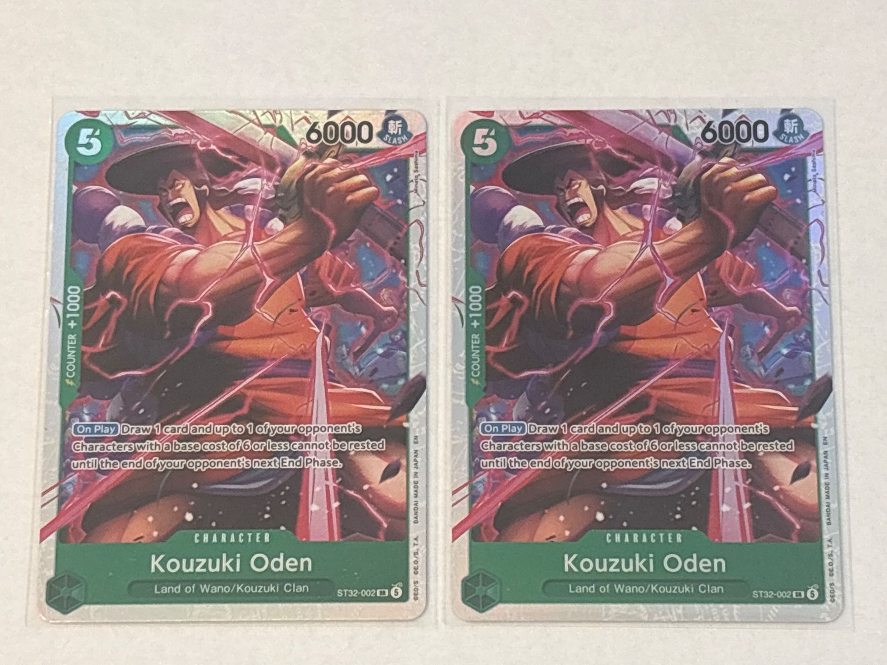 Bandai Cartes à collectionner: One Piece TCG CARD ST32-002 ENG – Neuf (Voir description) à Schaffhausen par Brickorama0815