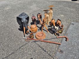 Afrikanische Figuren Deko 