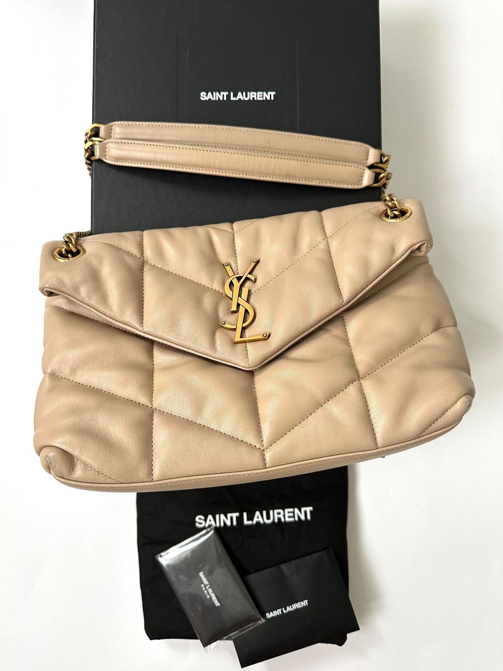 Saint Laurent Borse da donna: Saint Laurent puffer medium bag – Usato da Pregassona venduto da Reluxuryspace
