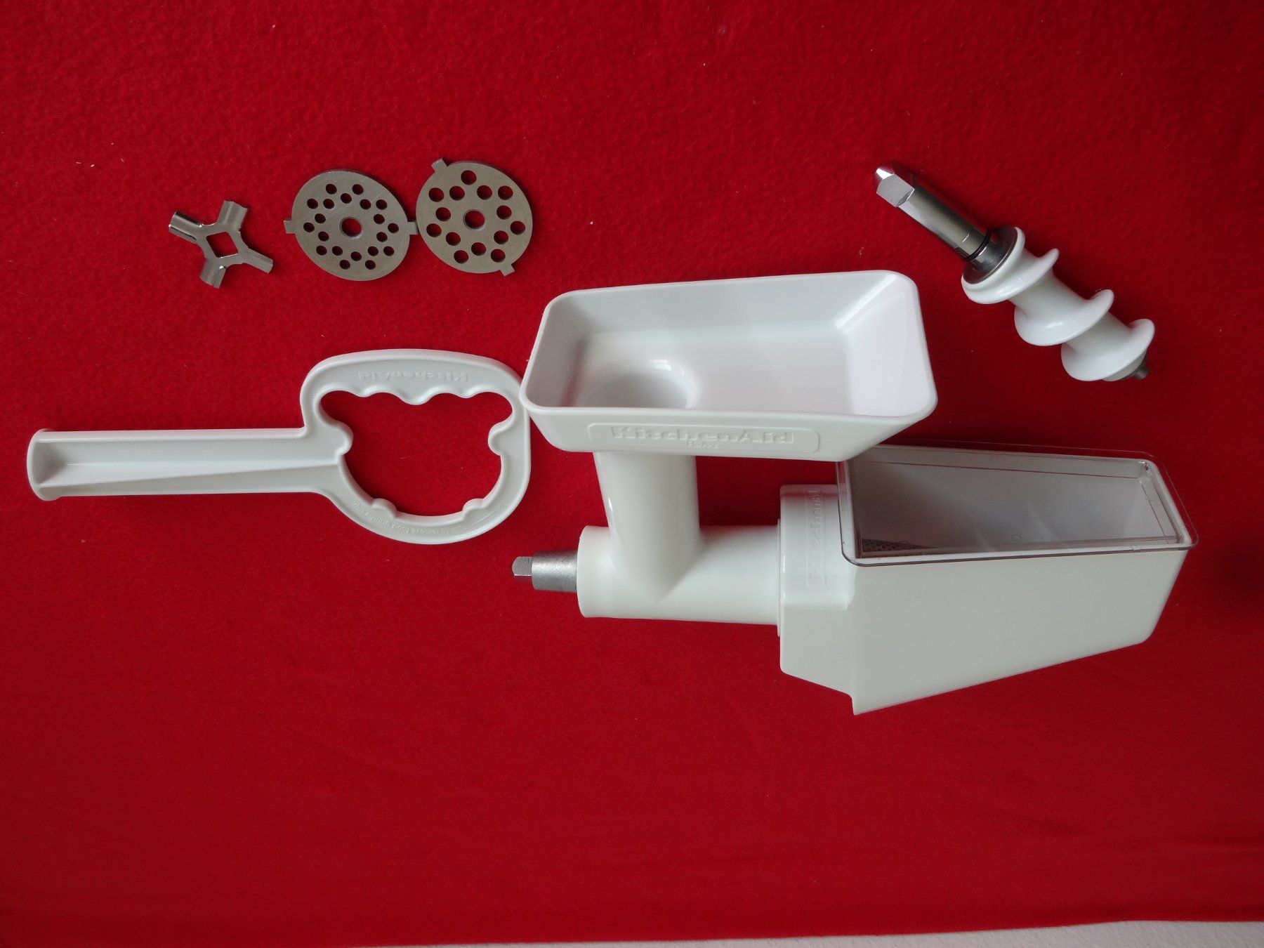 Kitchenaid Elettrodomestici da cucina: Kitchen Aid *Fleischwolf+Frucht/Gemüsesieb – Nuovo (secondo la descrizione) da Frauenfeld venduto da Riaa