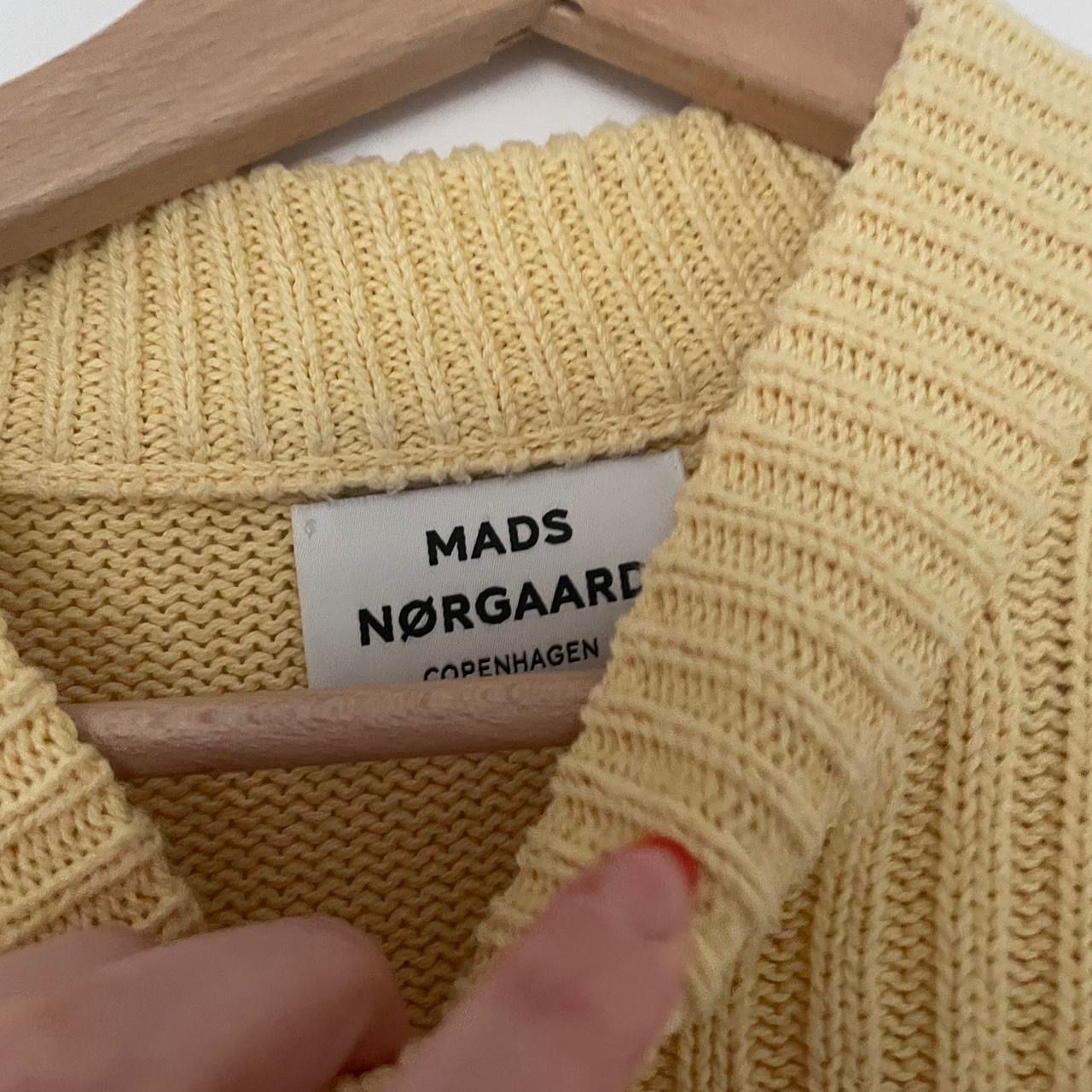 Mads Nørgaard Maglioni & Felpe: Mads Nørgaard Pullover gelb Grobstrick gebraucht – Usato da Zürich venduto da Shelda 1