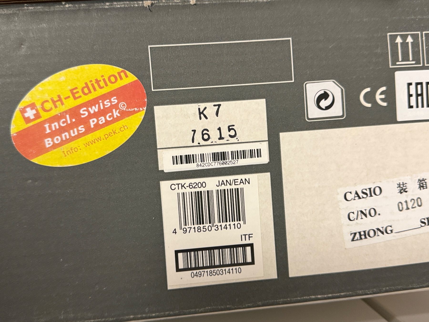 Casio Strumenti musicali: Casio ELECTRONIC KEYBOARD CTK-6200 mit orginal Verpackung – Usato da Niederuzwil venduto da bentorem 9
