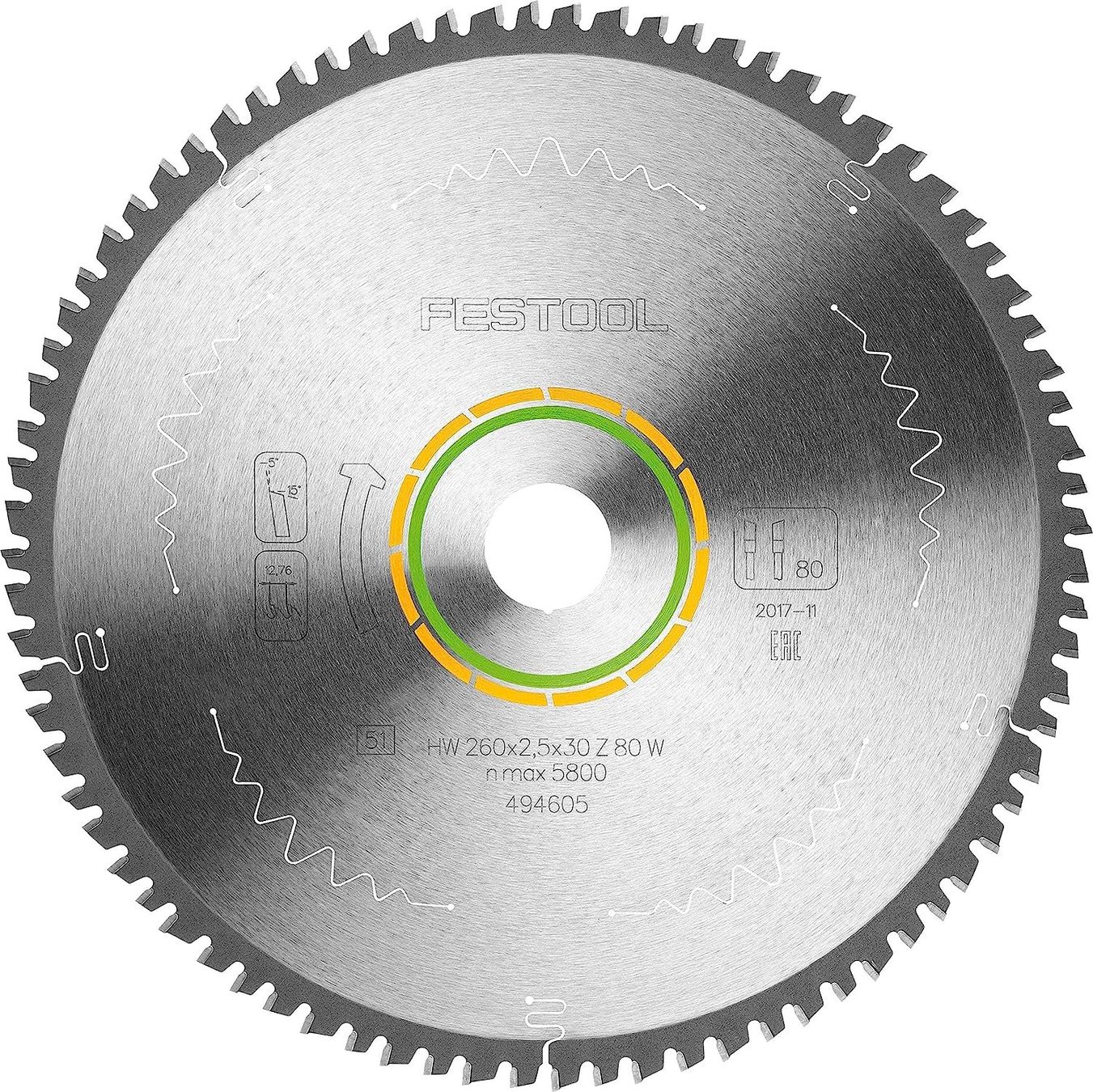 Festool Scies: Festool Kreissägeblatt 494605 – Neuf avec emballage d'origine à Bottighofen par zaap