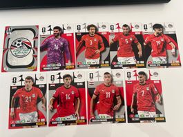 Panini Adrenalyn XL FIFA WC 26 AGYPTEN, 1 WAPPEN + 8 SPIELER