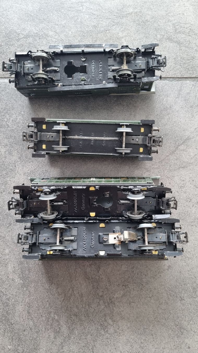 Märklin Modellini di ferrovie: Märklin Wagenset Donnerbüchse – Usato da Cugnasco venduto da FuoriTutto 2