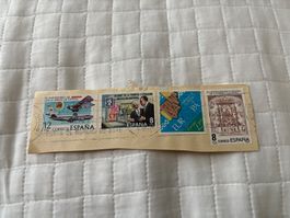 Spanische Briefmarken 1970er Jahre Spanien