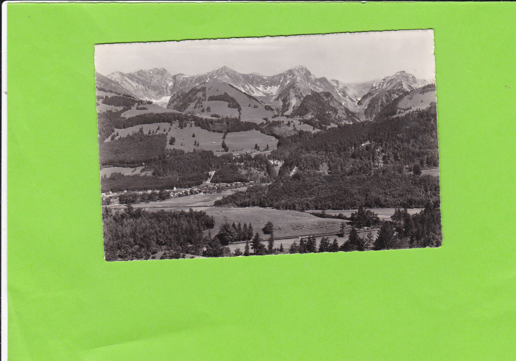 Ansichtskarten: Grandvillard et les Vanils – Gebraucht aus St. Peterzell von neckertal