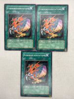 Yu-Gi-Oh Fusionsrückerstattung Zauberkarte 3x guter Zustand
