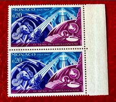 Briefmarken aus Monaco Ungestempelt Siehe Original Fotos. 