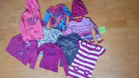 Mädchen Kleiderpaket Gr. 110/116 Winter
