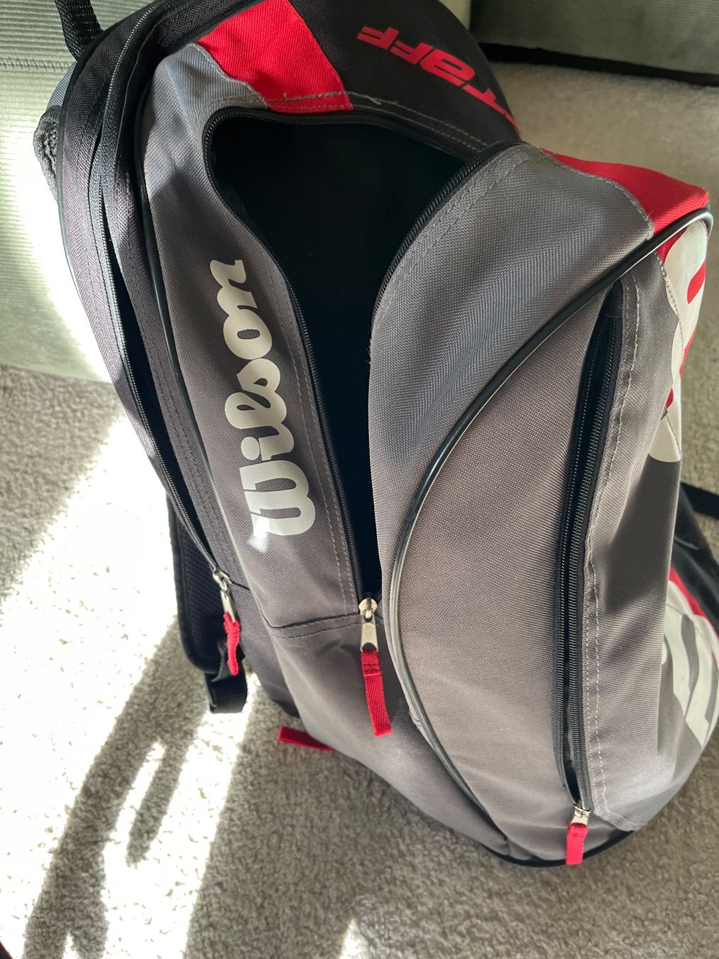 Wilson Zaini: Wilson Pro Staff Tennissrucksack – Usato da Bern venduto da morillonbande 1