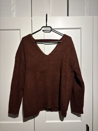 Pullover, Sweatshirt dunkelrot, Grösse S/M