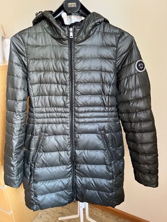 Fuchs & Schmitt Daunenjacke, schimmerndes olivgrün, Gr. 36