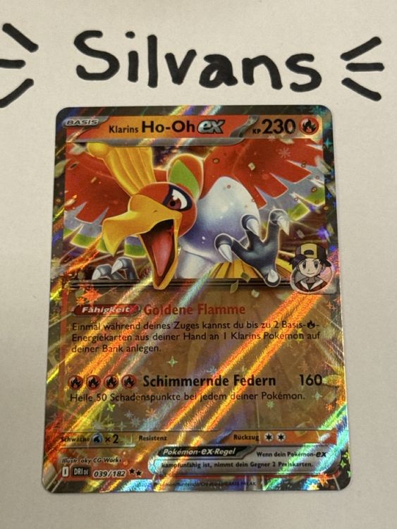 Klarins Ho-Oh ex DRI 039 Ewige Rivalen Deutsch (Neu (gemäss ...