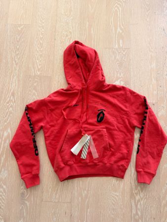 Off-White sweat capuche rouge, taille M