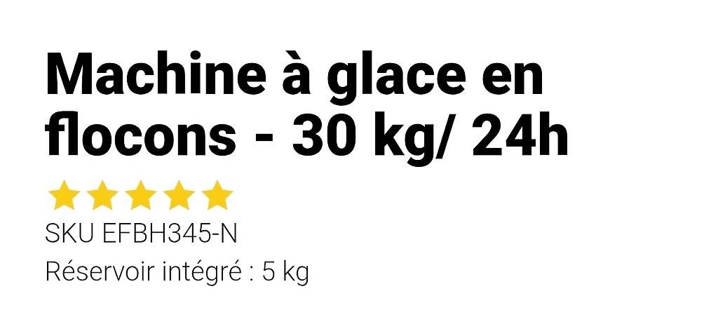 Tutte le macchine: Machine à glace en flocons – Usato da EPENDES FR venduto da mat.zeller 1