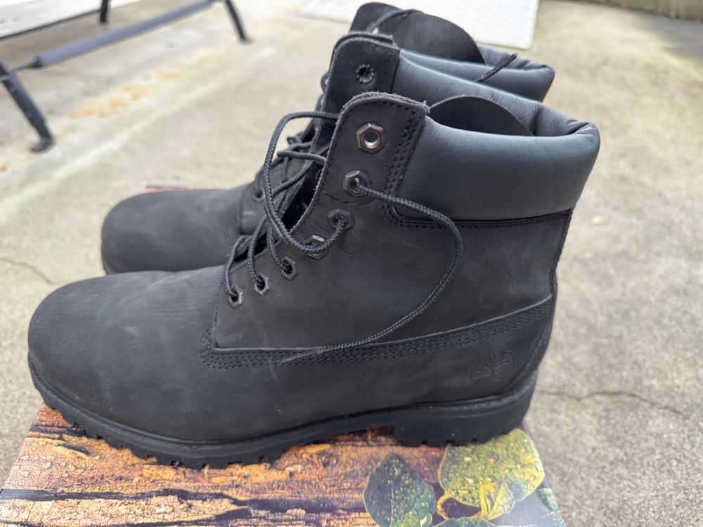 timberland homme noir et blanche