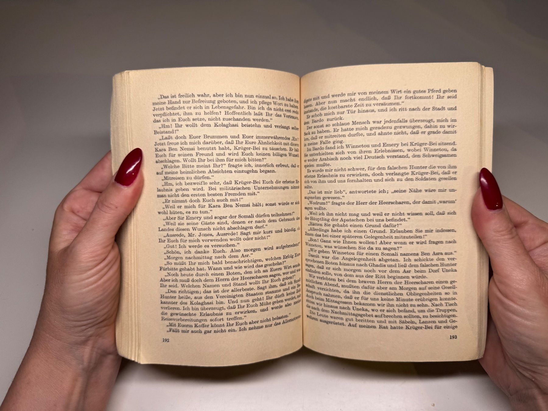 Libri: ROMAN: Karl May, Krüger Bei – Usato da Grosswangen venduto da Kleine.Knoepfe 7