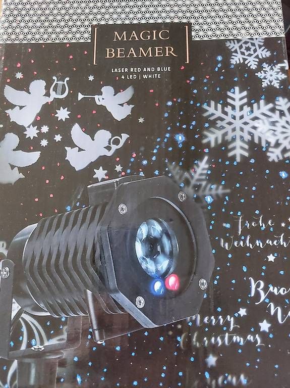 Proiettori: Magic Beamer Laser Red and Blue Weihnachten – Nuovo (secondo la descrizione) da Bremgarten AG venduto da marcelbu62 2