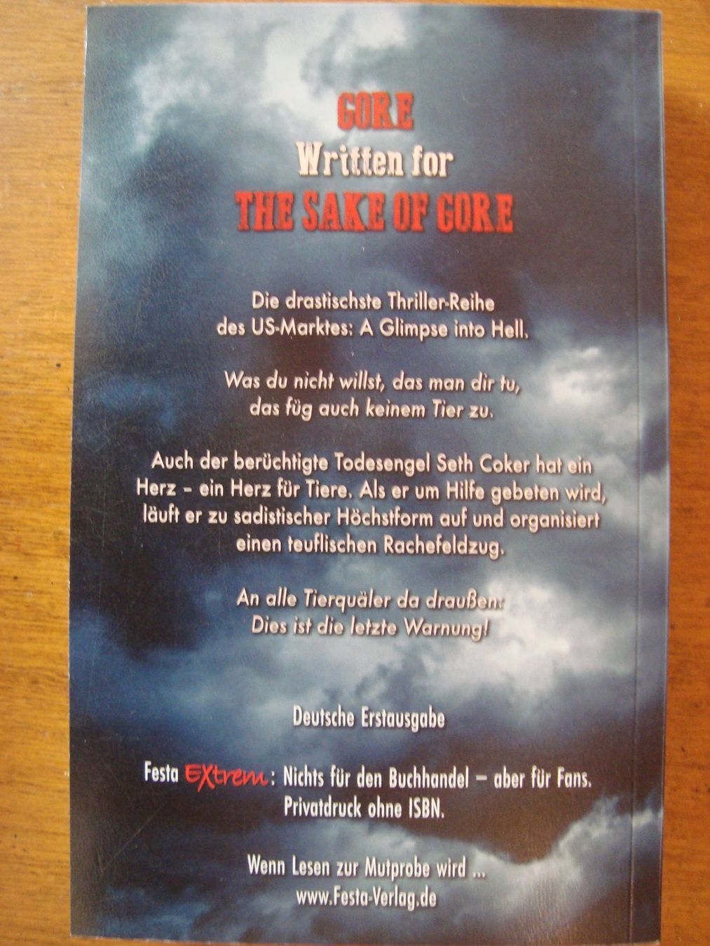 Bücher: Ein Plick in die Hölle – Neu (gemäss Beschreibung) aus Walzenhausen von Totenkopf0 6