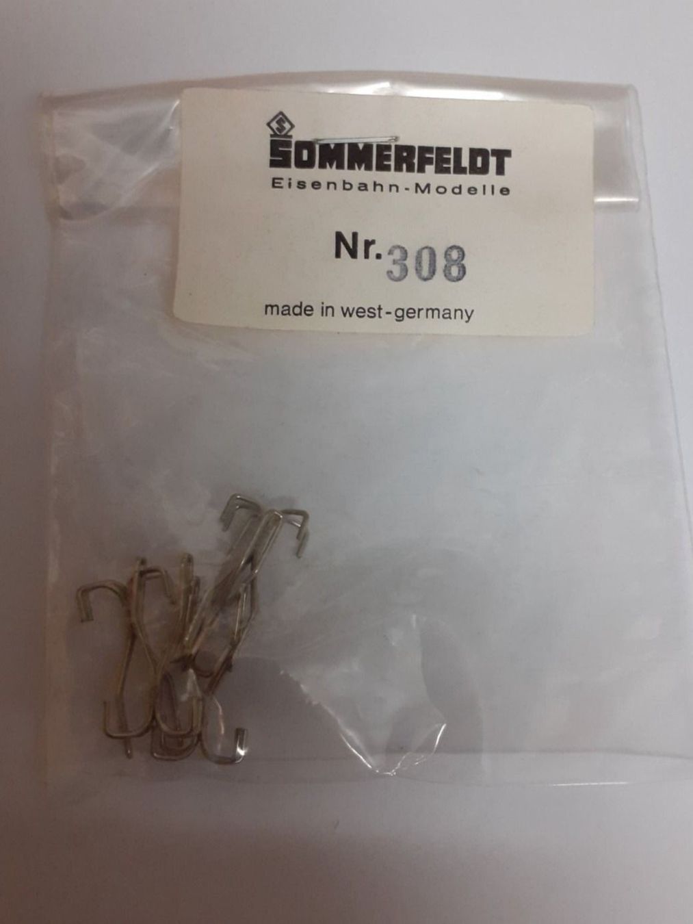 Sommerfeldt Modelleisenbahnen: Sommerfeldt 308 5 Hängestütze – Neu und originalverpackt aus Niederwil AG von Bernmatt
