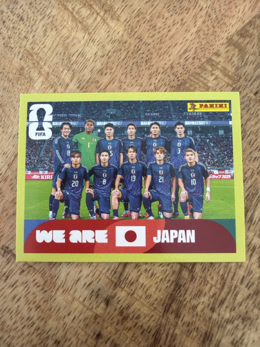 Panini Carte collezionabili: Panini JPN 13 – Nuovo (secondo la descrizione) da Leytron venduto da airlines00