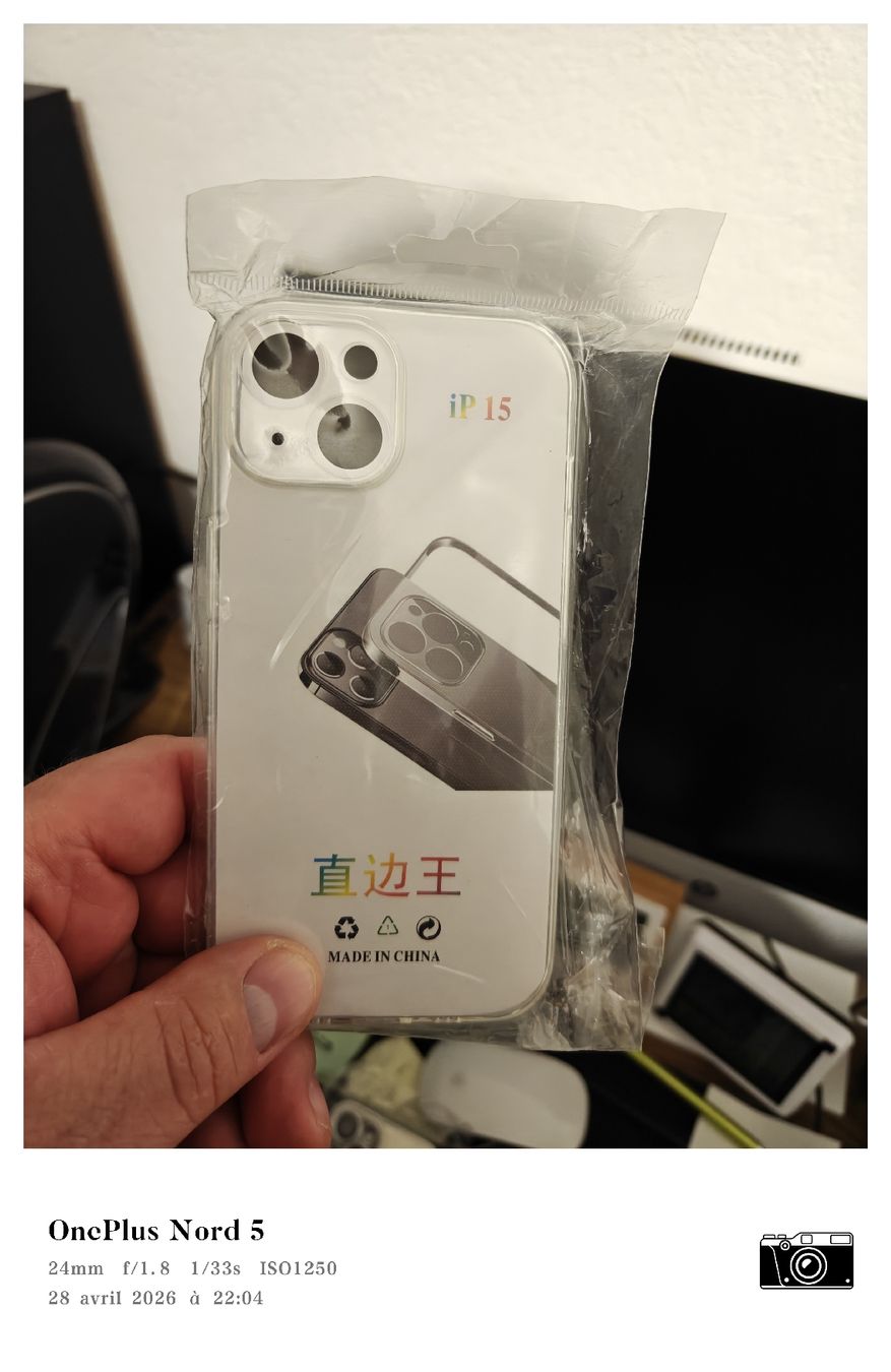 Cover & Protezioni schermo: Coque IPhone 15 – Nuovo e nell'imballaggio originale da noréaz venduto da mepla76