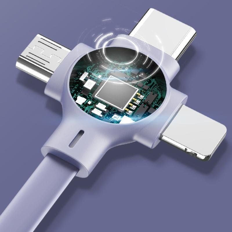 Kabel: Drei in einer Ladekabelrolle USB C, A, L – Neu und originalverpackt aus Winterthur von Pcline1 4